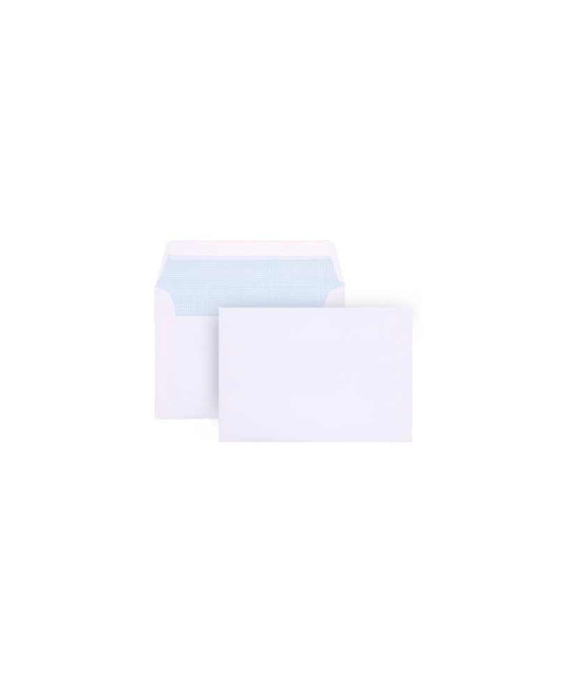 Envelope Branco 114x162mm C6 Tira de Silicone
