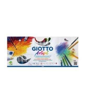Conjunto de Introdução à Pintura Giotto Artiset - 65 peças