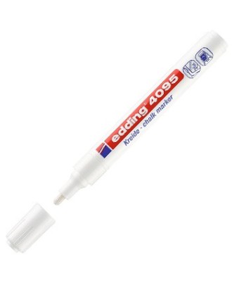 Marcador Giz Branco 2-3mm Edding 4095