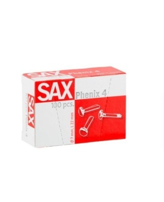 Ataches N.º 4 22mm Sax - 100 Unidades