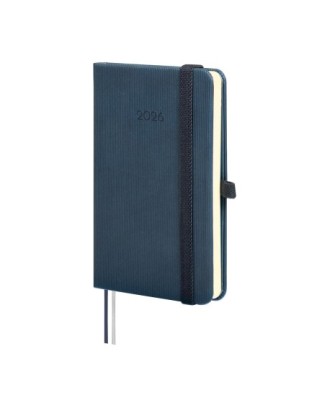 Agenda Finocam Mínimal Textura M4 SVH Azul 11,8 X 16,8 cm 2026