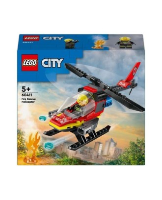 Helicóptero de Resgate de Incêndio LEGO City 60411