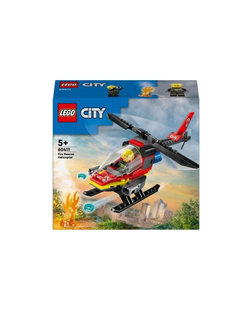 Helicóptero de Resgate de Incêndio LEGO City 60411
