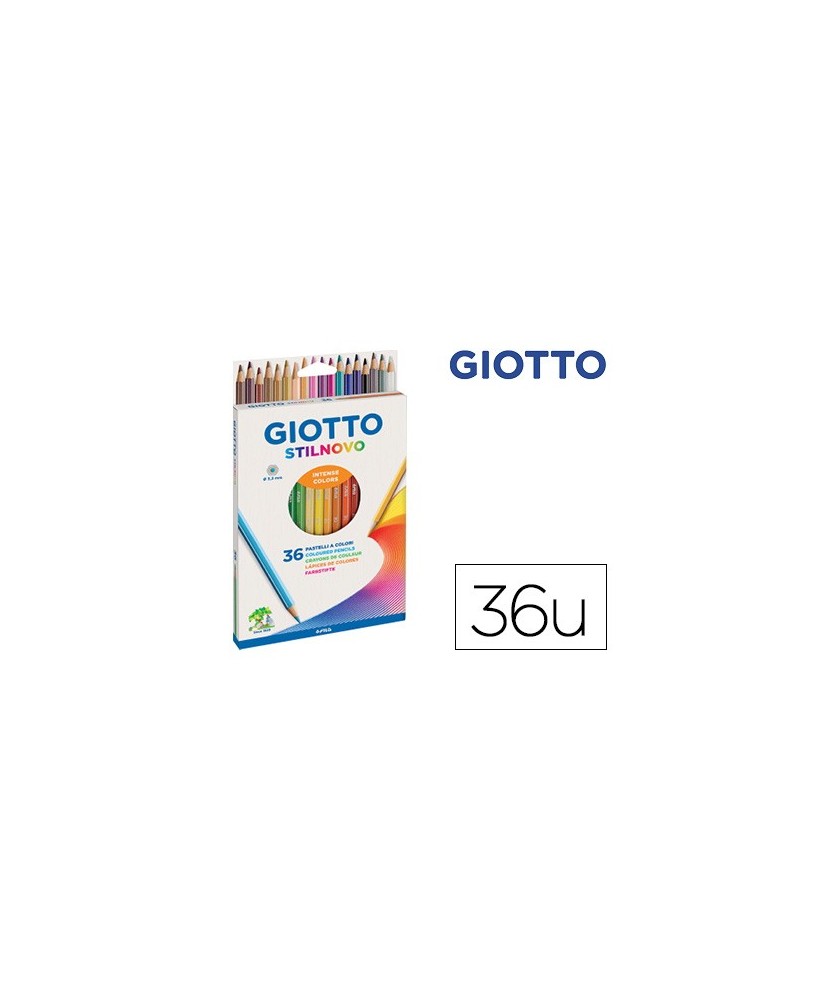 Lápis de cor Giotto Stilnovo - Caixa 36 unidades