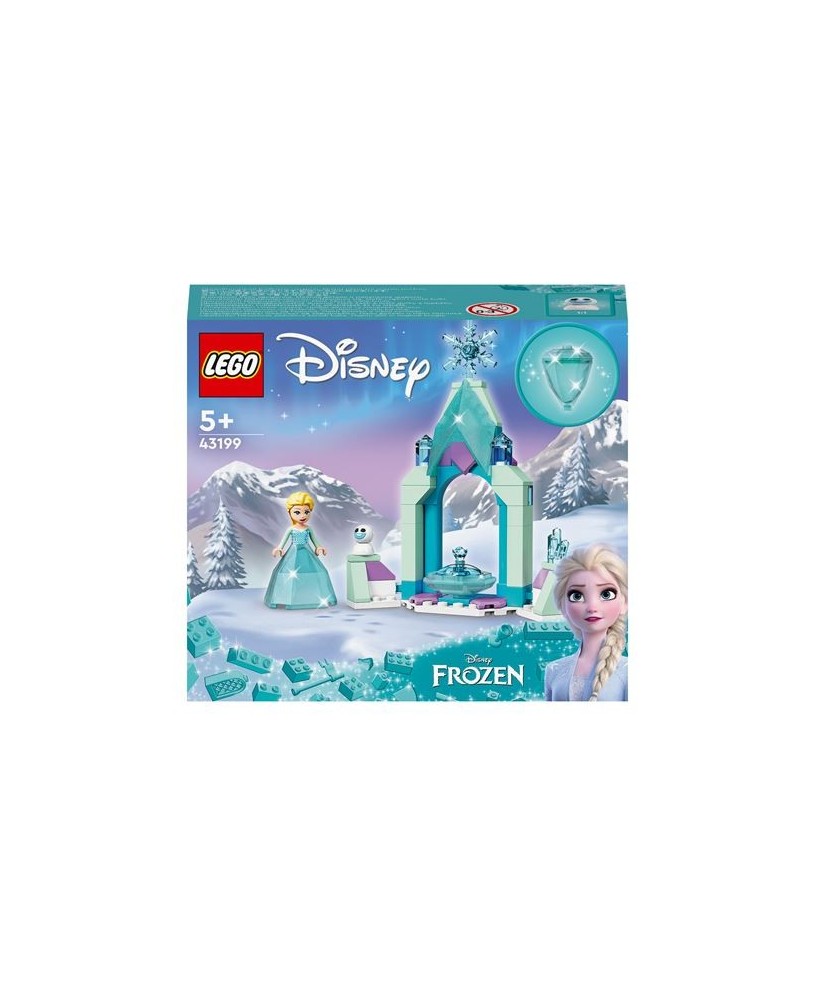 LEGO Disney 43199 Pátio do Castelo da Elsa