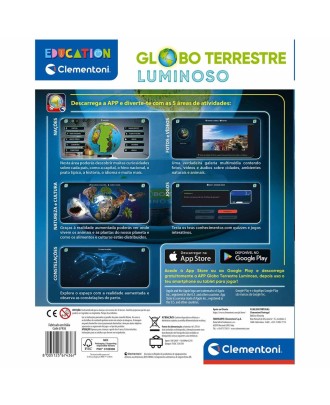 Globo Terrestre Luminoso Clementoni Education