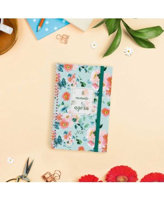 Agenda Semanal A6 2026 Espiral Finocam Beta Agora com Elástico