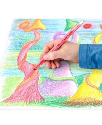 Lapis de Cera STAEDTLER NORIS Club 221NWP12 C/12 (Giratórios)