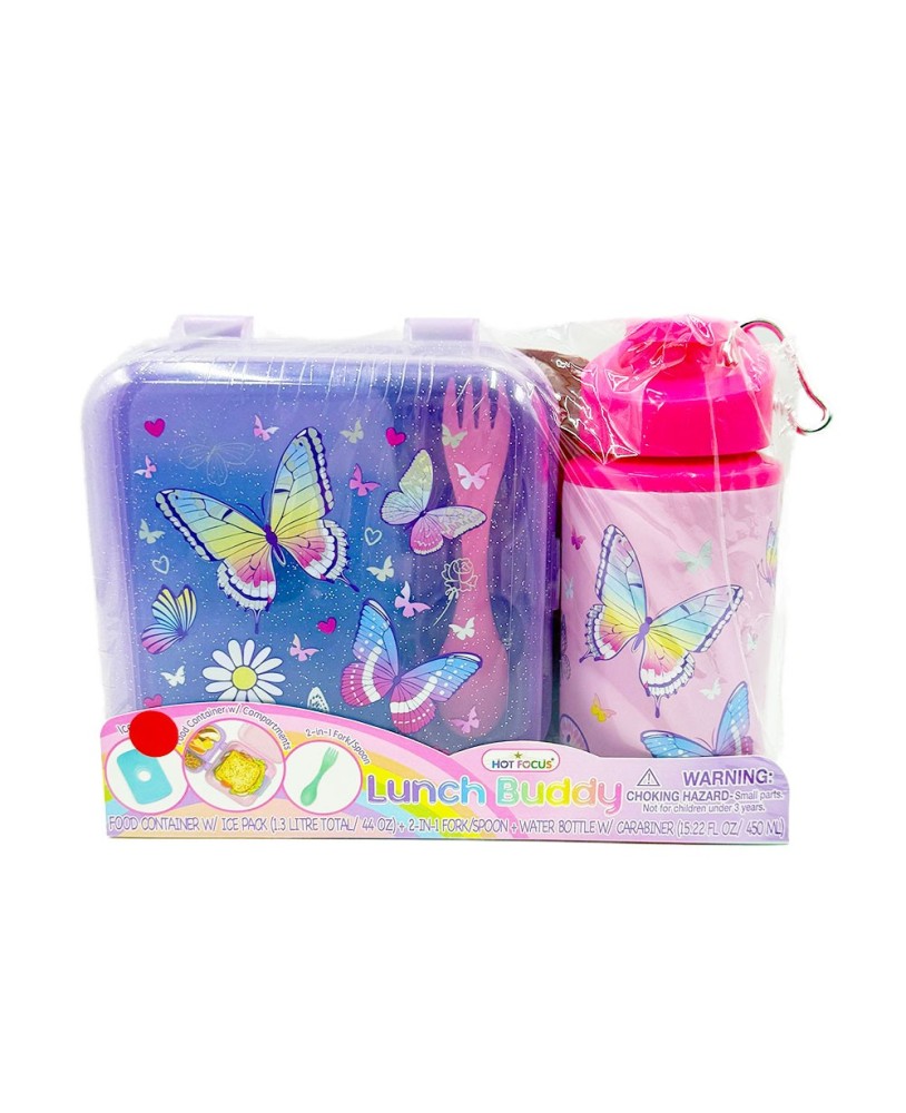 Butterfly Conjunto Lancheira + Garrafa