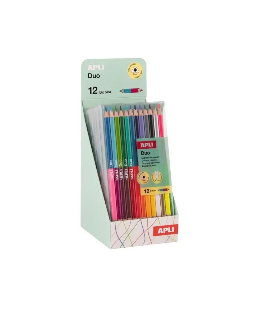 Lápis de Cor Duo Apli