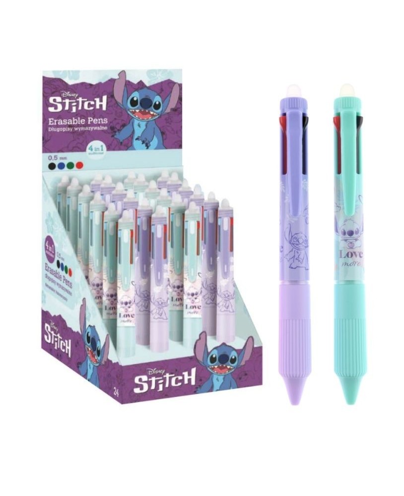 Canetas Apagáveis DIS Multicor Stitch Love