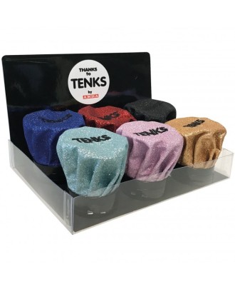 Afia de tecido com glitter de 3 furos TENKS ARDA