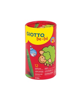 Lápis de Cera Giotto Be-Bè Super Caixa com 12 Cores
