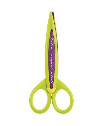 Tesoura criativa Maped Créa Cut - 2 tesouras + 10 lâminas extras