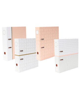 Dossier Escolar A4 Ancor Unique Lombada Larga 2 Argolas Sortido