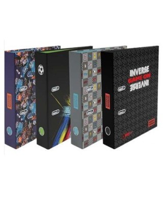 Dossier Escolar A4 Ambar Inverse Teen Lombada Larga 2 Argolas