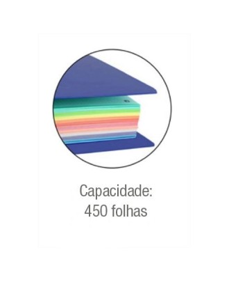 Pasta de Arquivo Alavanca Oxford Live & Go com Elástico L - 70mm