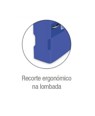 Pasta de Arquivo Alavanca Oxford Live & Go com Elástico L - 70mm