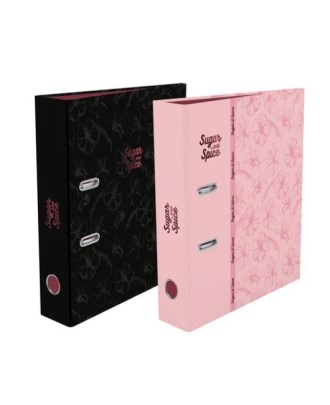 Dossier Escolar A4 Ambar Sugar&Spice L/L 2 Argolas Sortido