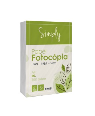 Papel Fotocópia A5 80g Branco