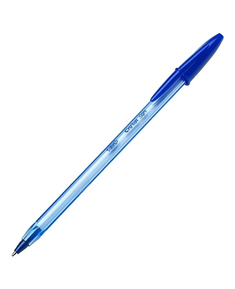 Esferográfica Bic Cristal Soft Azul