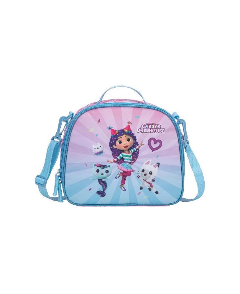 Lancheira térmica Gabby's Dollhouse Party-tastic