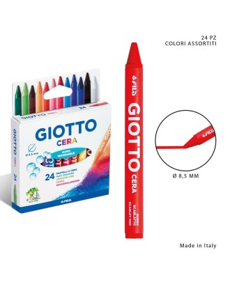 Lápis de cera Giotto 24 Unidades