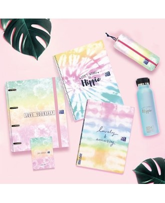 Caderno Agrafado Oxford OpenFlex Tie Dye A4 Pautado