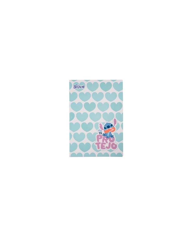 Caderno A4 Quadriculado 60 Folhas Heart Stitch Love
