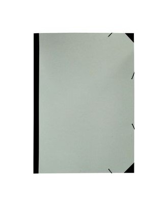 Pasta de Elásticos A3 Cartão Cinza sem Abas