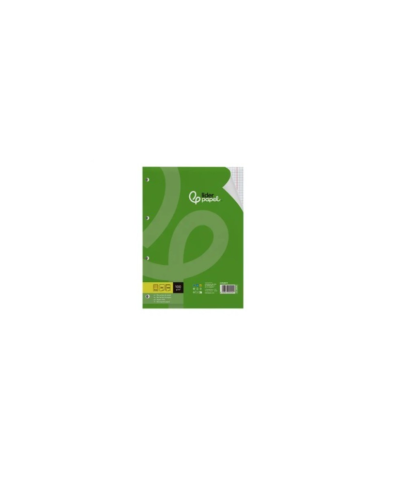 Recarga Liderpapel A4 100 Folhas 100g Quadriculado