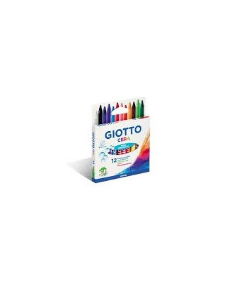 Lápis de Cera Giotto - 12 Unidades