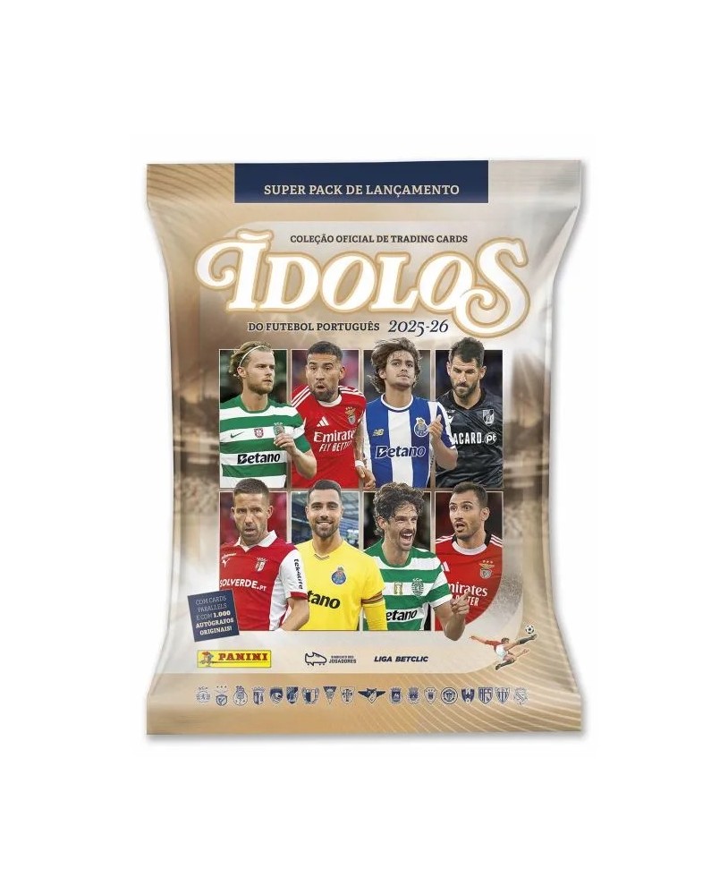 Megapack  - Ídolos do Futebol Português 2025/26 - Coleção Oficial Panini
