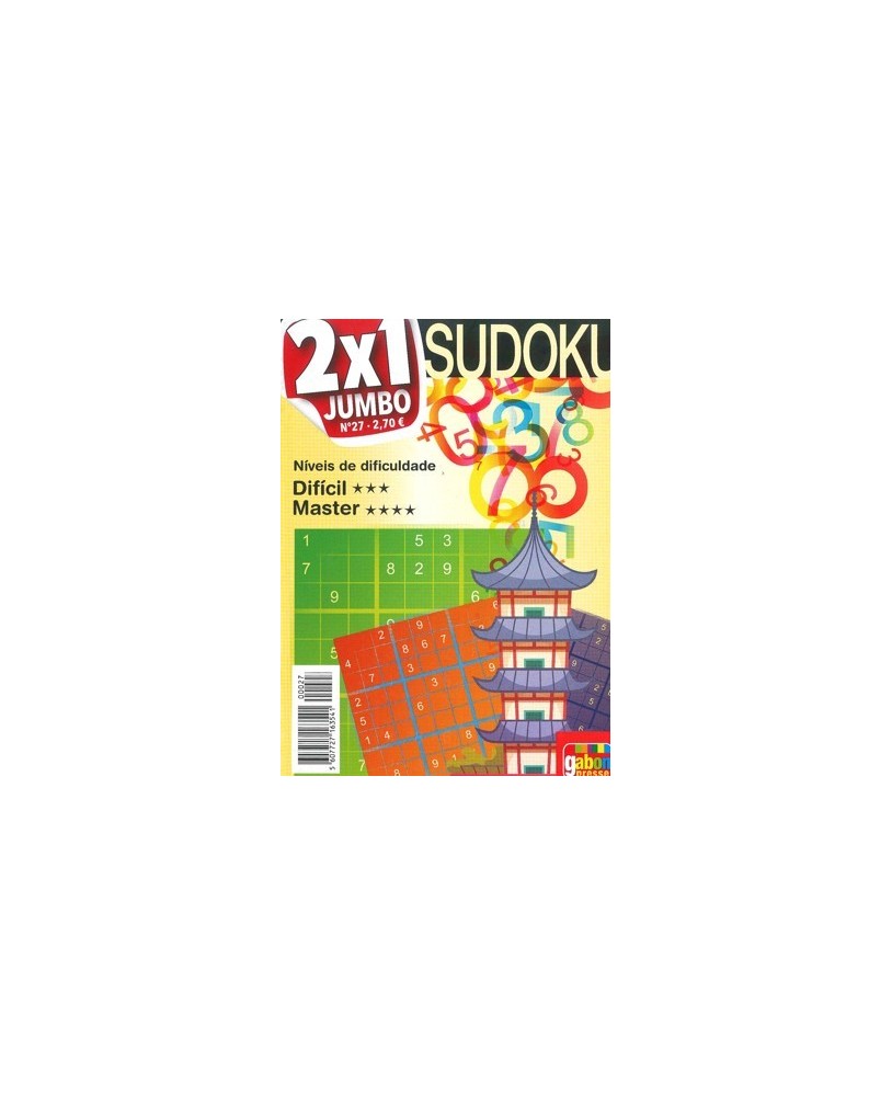 Sudoku 2x1 Jumbo