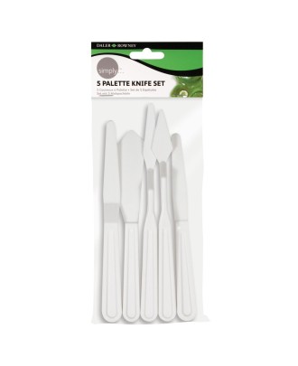 Espátula para Pintar Daler-Rowney Simply - 5 Unidades