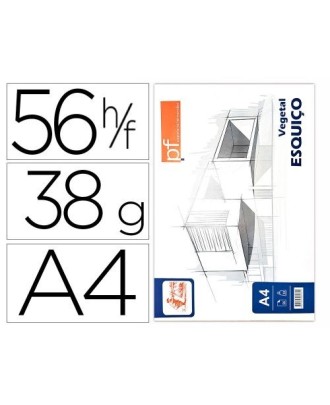 Bloco de Papel Vegetal Papelaria Fernandes