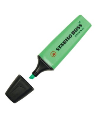 Marcador Fluorescente Stabilo Boss 70 Verde