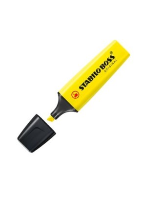 Marcador Fluorescente Stabilo Boss 70 Amarelo