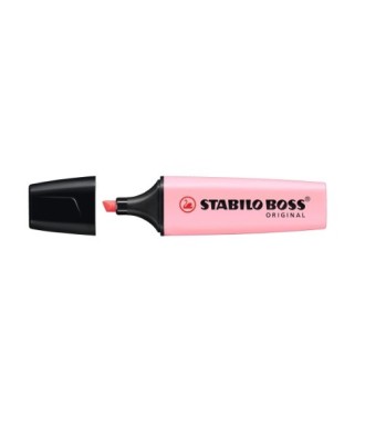 Marcador Fluorescente Stabilo Boss 70 Pastel Rosa