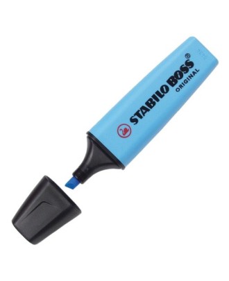 Marcador Fluorescente Stabilo Boss 70 Azul