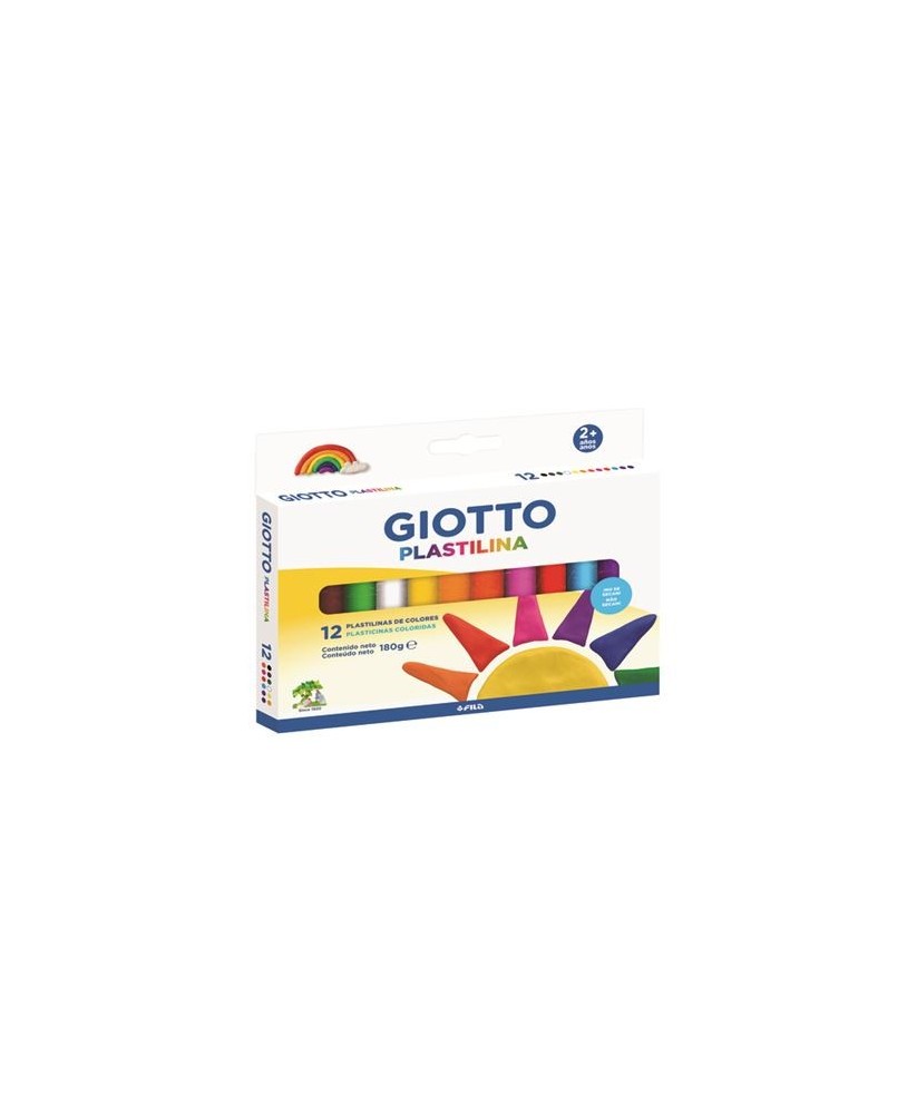 Plasticina Giotto Soft Classic -12 Unidades