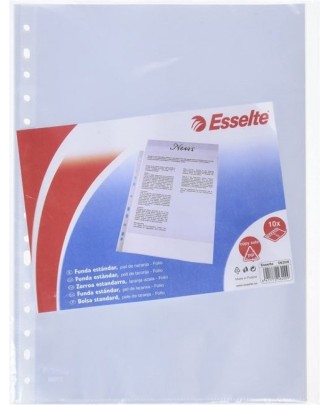 Bolsa Catálogo Martelada 80Microns A4 Esselte 10 Unidades