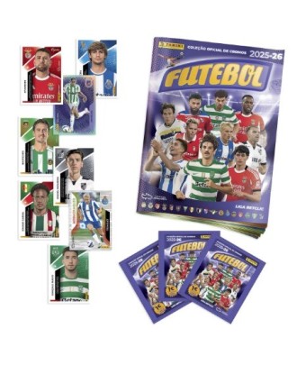 Caderneta + 4 Saquetas - Liga de Futebol 2025-26