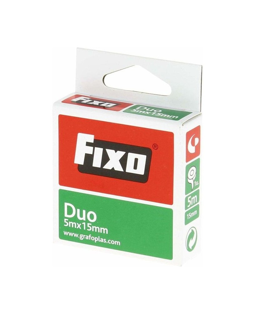 Fita Adesiva Dupla Face Fixo 15MMX5M