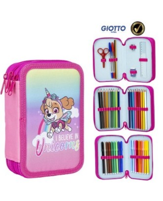 Estojo Cerdà com 3Fechos Acessórios da Patrulha Canina.