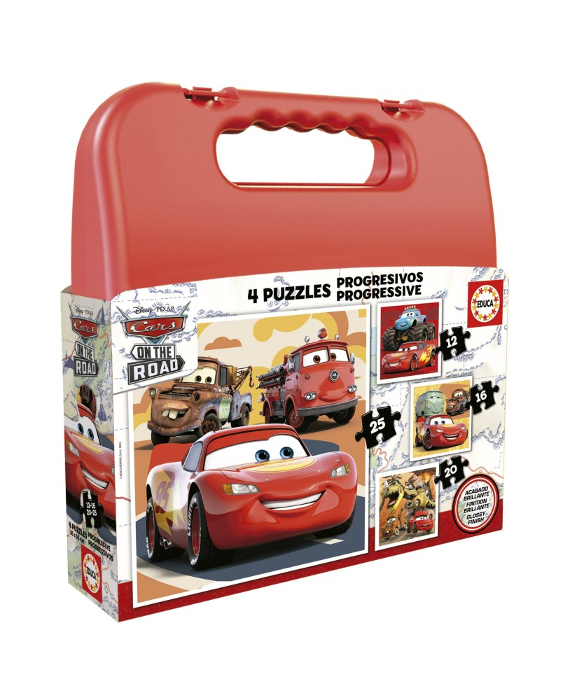 Mala Progressivos Cars 12+16+20+25