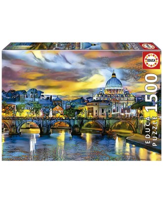 1500 Basílica de São Pedro E Ponte Santo Ângelo