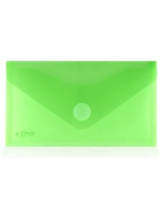 Envelope DL V-Lock 125X225 MM PP Velcro Verde