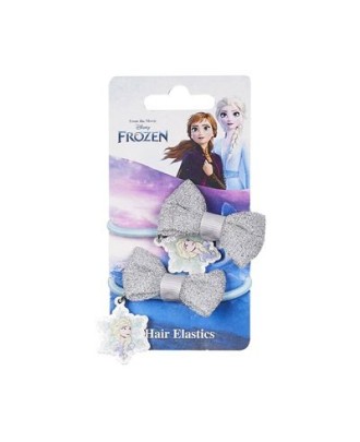 Elásticos para Cabelo Disney Frozen Prateado/Azul Blister