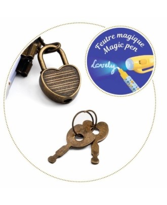 Djeco - Agenda KENDRA com Caneta Mágica